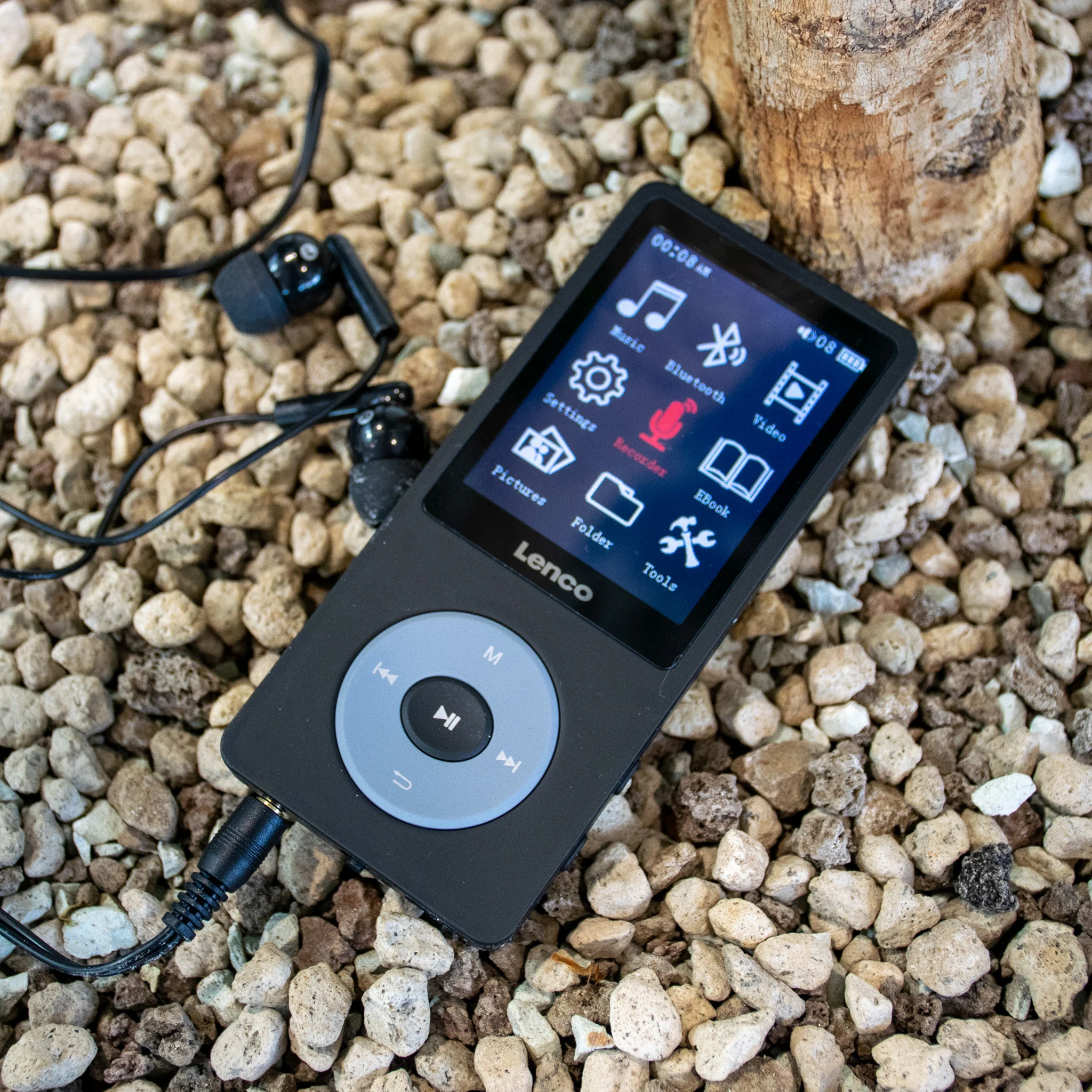 Lenco Xemio-860BK - Lecteur MP3/MP4 avec Bluetooth® et mémoire interne de 8 Go - Noir - Image 7