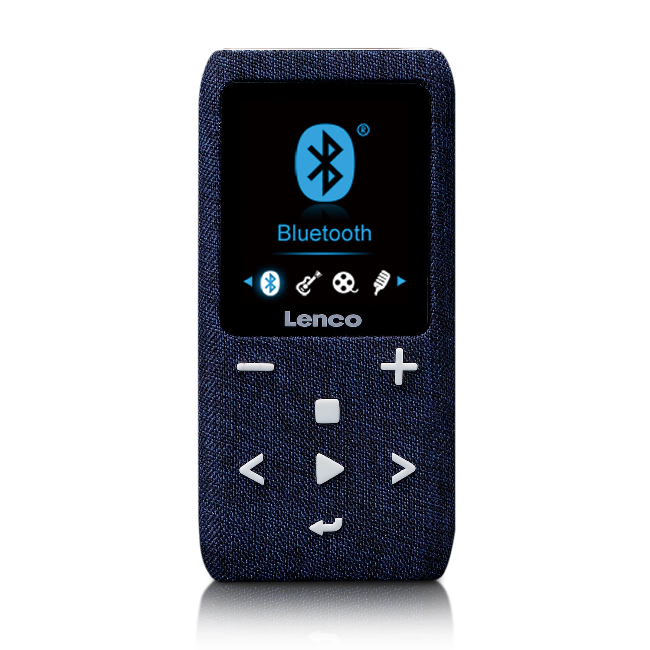 Lenco Xemio-861BU - Lecteur MP3/MP4 avec Bluetooth® et carte micro SD de 8 Go - Bleu - Image 3