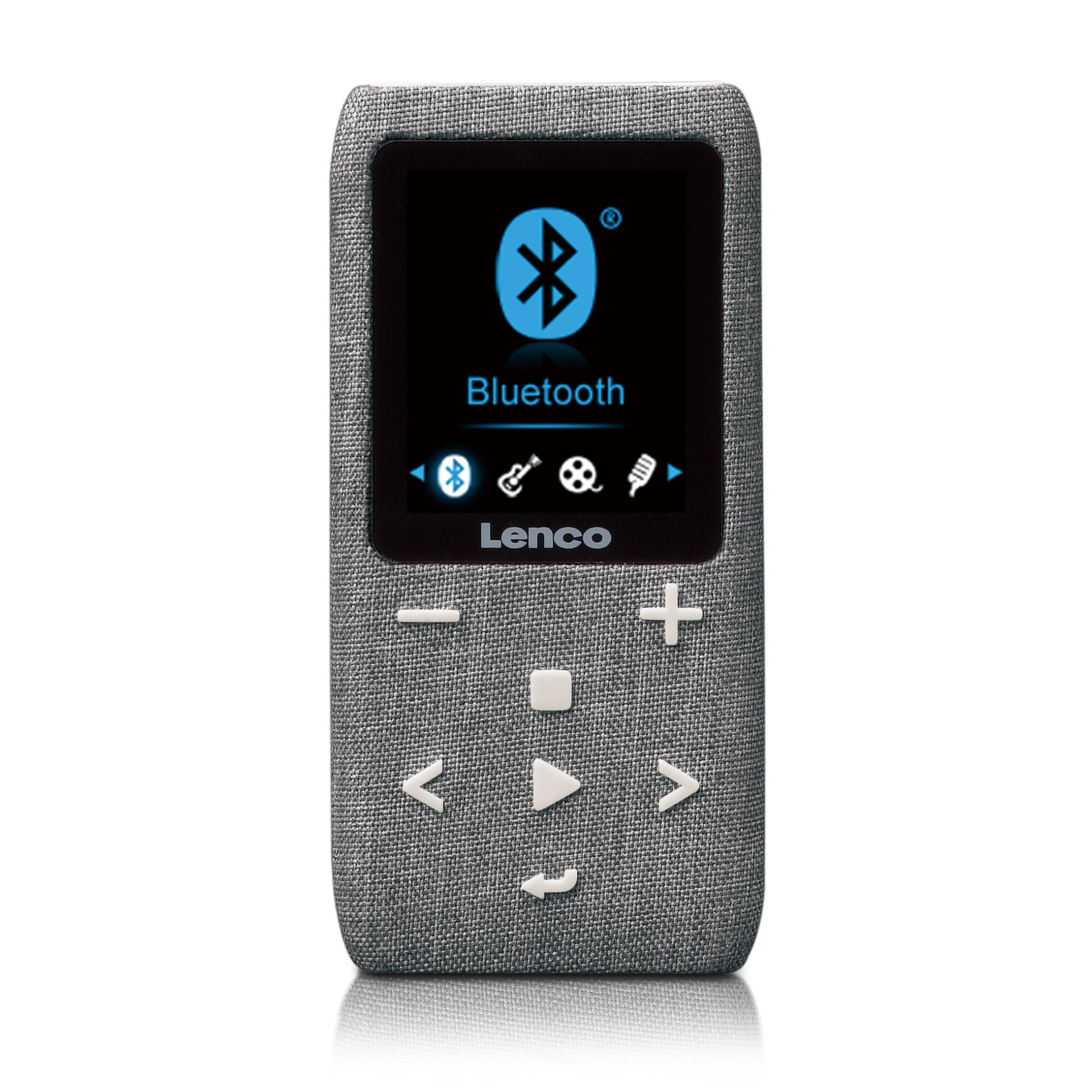 Lenco Xemio-861GY - Lecteur MP3/MP4 avec Bluetooth® et carte micro SD de 8 Go - Gris - Image 3