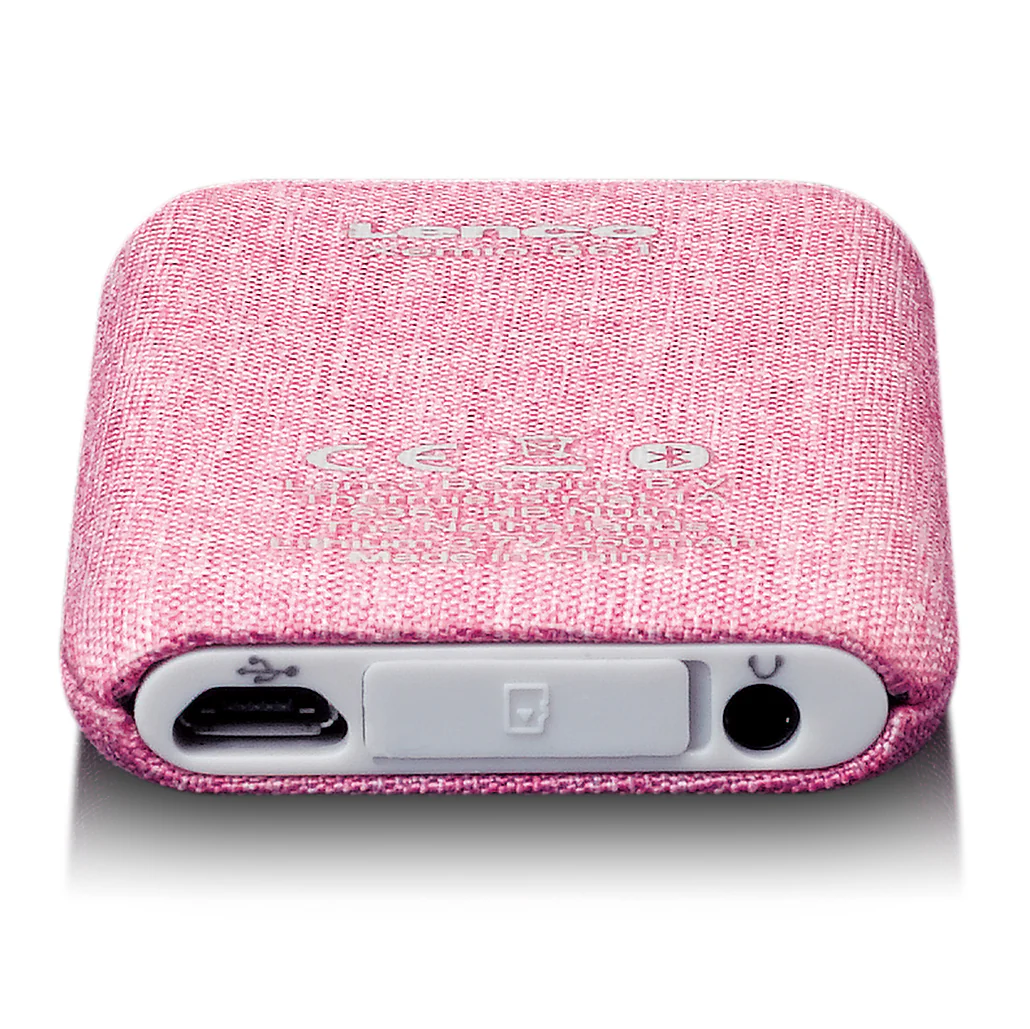Lenco Xemio-861PK - Lecteur MP3/MP4 avec Bluetooth® et carte micro SD de 8 Go - Rose - Image 6